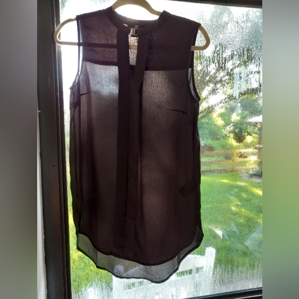 H&M Black Sleeveless Top, size4